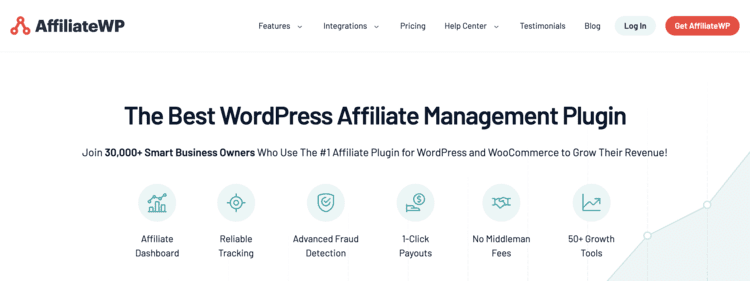 AffiliateWP - WordPress affiliate management plugin