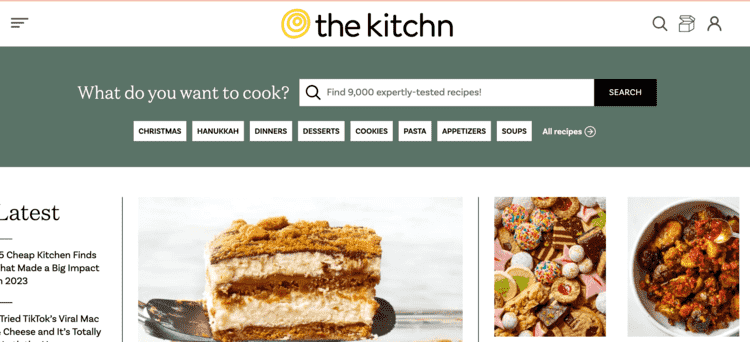 the kitchn banner